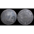 1799 Draped Bust, Heraldic Eagle Dollar, BB-168, B-22, VF Details