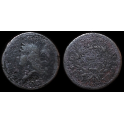 1793 Half Cent, C-2, VF Details