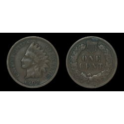 1908-S Indian Cent, VG