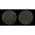 1797 Large Cent, S-121a (R7-), G-VG