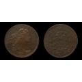 1798 /7 Large Cent, S-152, XF Details