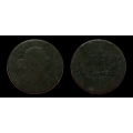 1799 Large Cent, S-189, AG-G