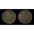 1793 Large Cent, Chain, S-3, VG Details