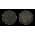 1806/5 Bust Quarter, F+ Details