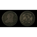 1818/5 Bust Quarter, B-1, G Details