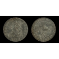 1821 Bust Quarter, B-3, XF+ Details