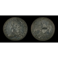 1837 Bust Quarter, B-4, XF Details