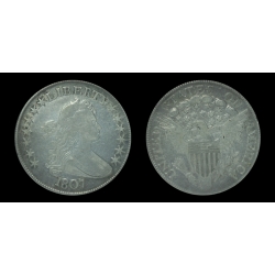 1807 Bust Half Dollar, O-102, AU Details