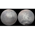 1796 Bust Quarter, B-2, Full Date AG