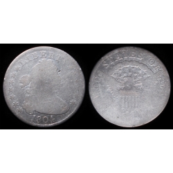 1804 Bust Quarter, B-1, Nice G/AG