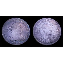 1806 Bust Quarter, B-3, Early Die State, Good