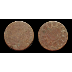 1787 Fugio Cent, G-VG Details