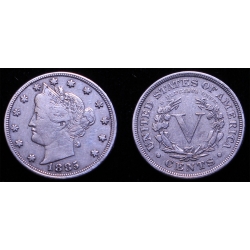 1885 Liberty Nickel, Nice VF 30