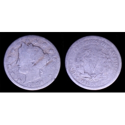 1886 Liberty Nickel, Good-