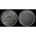 1881 Shield nickel, Glittering Gem Proof