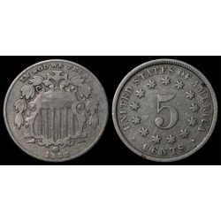 1883/2 Shield Nickel, FS-013.2, (FS-303 or Die #3), VF 20+