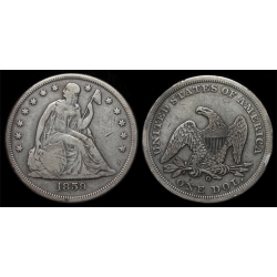 1859-O Seated Liberty Dollar, VF